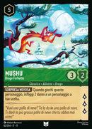 Mushu - Drago Furbetto WSP 082/204 Non Comune - ITA - Near Mint - Incanto d'Inverno - Carta Lorcana
