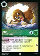 Immagine di Toby - Cucciolo di Segugio WSP 085/204 Common Holo - ITA - Near Mint - Incanto d'Inverno - Carta Lorcana