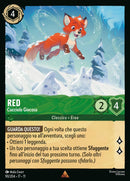 Immagine di Red - Cucciolo Giocoso WSP 090/204 Rare - ITA - Near Mint - Incanto d'Inverno - Carta Lorcana