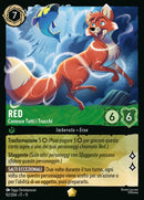 Red - Conosce Tutti i Trucchi WSP 092/204 Leggendaria - ITA - Near Mint - Incanto d'Inverno - Carta Lorcana