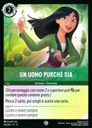 Immagine di Un Uomo Purché Sia WSP 094/204 Common Holo - ITA - Near Mint - Incanto d'Inverno - Carta Lorcana