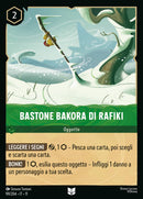 Immagine di Bastone Bakora di Rafiki WSP 099/204 Uncommon - ITA - Near Mint - Incanto d'Inverno - Carta Lorcana
