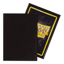 100 Bustine protettive Black Matte Sleeves DRAGON SHIELD Outer Standard Size 69,5 x 95 mm Nero