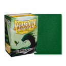 100 Bustine protettive Emerald Matte Sleeves DRAGON SHIELD Standard Size 66,5 x 92,5 mm Verde Smeraldo