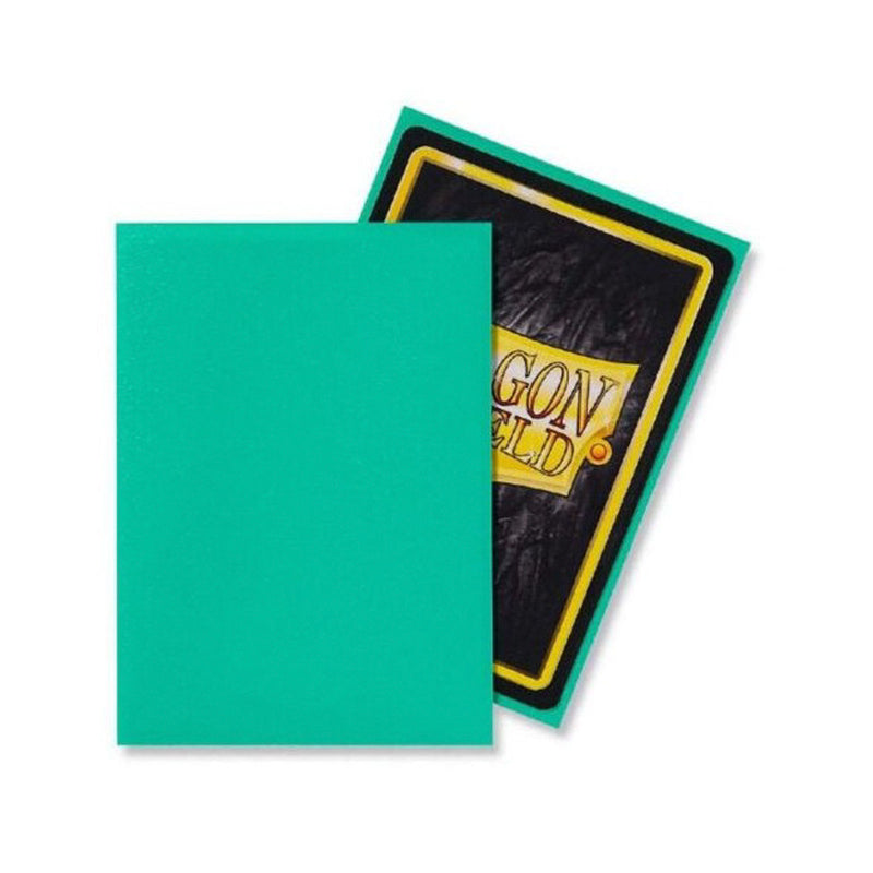 100 Bustine protettive Mint Matte Sleeves DRAGON SHIELD Standard Size 66,5 x 92,5 mm Verde Menta