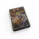 100 Bustine protettive Yugi e Kaiba Quarto di Secolo Sleeves KONAMI Japanese Size 63 x 90 mm