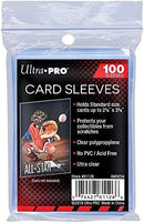 100 Bustine protettive Sleeves ULTRA PRO Standard Size 66 x 94 mm Trasparenti
