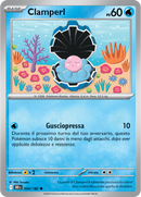 Clamperl 054/182 - ITA - Near Mint - Scarlatto e Violetto - Rivali Predestinati - Carta Pokemon