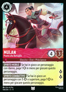 Immagine di Mulan - Bereit für die Schlacht WSP 108/204 Uncommon Holo - ITA - Near Mint - Incanto d'Inverno - Carta Lorcana