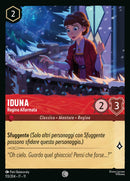 Iduna - Regina Allarmata WSP 113/204 Comune - ITA - Near Mint - Incanto d'Inverno - Carta Lorcana
