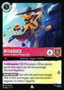 Negaduck - Nemico Pubblico Numero Uno WSP 116/204 Rara Holo - ITA - Near Mint - Incanto d'Inverno - Carta Lorcana