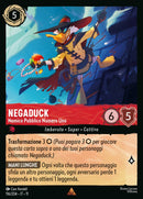 Immagine di Negaduck - Nemico Pubblico Numero Uno WSP 116/204 Rare - ITA - Near Mint - Incanto d'Inverno - Carta Lorcana