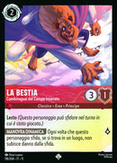 Immagine di La Bestia - Combinaguai del Campo Innevato WSP 118/204 Super Rare Holo - ITA - Near Mint - Incanto d'Inverno - Carta Lorcana