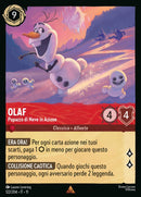 Immagine di Olaf - Pupazzo di Neve in Azione WSP 122/204 Rare - ITA - Near Mint - Incanto d'Inverno - Carta Lorcana