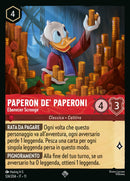 Immagine di Paperon de' Paperoni - Ebenezer Scrooge WSP 124/204 Super Rare - ITA - Near Mint - Incanto d'Inverno - Carta Lorcana