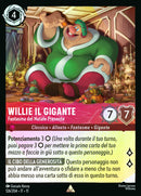 Willie il Gigante - Fantasma del Natale Presente WSP 126/204 Rara Holo - ITA - Near Mint - Incanto d'Inverno - Carta Lorcana