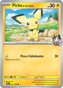 Pichu di Armonio 071/182 - ITA - Near Mint - Scarlatto e Violetto - Rivali Predestinati - Carta Pokemon