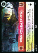 Ufficio Contabile di Scrooge - Scrivania di Ebenezer WSP 134/204 Non Comune Holo - ITA - Near Mint - Incanto d'Inverno - Carta Lorcana