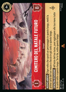 Cimitero del Natale Futuro - Tomba Isolata WSP 135/204 Rara - ITA - Near Mint - Incanto d'Inverno - Carta Lorcana