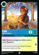 Immagine di Sina - Genitrice Attenta WSP 142/204 Common Holo - ITA - Near Mint - Incanto d'Inverno - Carta Lorcana