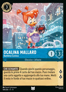 Immagine di Ocalina Mallard - Bambina Curiosa WSP 149/204 Uncommon - ITA - Near Mint - Incanto d'Inverno - Carta Lorcana
