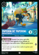 Paperon de' Paperoni - Ebenezer Spilorcio WSP 160/204 Comune Holo - ITA - Near Mint - Incanto d'Inverno - Carta Lorcana