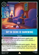 Immagine di Set di Sedie di Darkwing WSP 168/204 Rare Holo - ITA - Near Mint - Incanto d'Inverno - Carta Lorcana