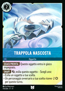 Immagine di Trappola Nascosta WSP 170/204 Uncommon Holo - ITA - Near Mint - Incanto d'Inverno - Carta Lorcana