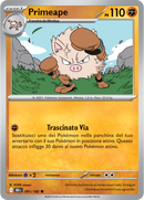 Primeape 091/182 - ITA - Near Mint - Scarlatto e Violetto - Rivali Predestinati - Carta Pokemon