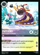 Immagine di Paperino - Che Si Lascia Trasportare WSP 178/204 Common Holo - ITA - Near Mint - Incanto d'Inverno - Carta Lorcana