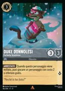 Immagine di Duke Donnolesi - Furfante Scontroso WSP 182/204 Rare - ITA - Near Mint - Incanto d'Inverno - Carta Lorcana
