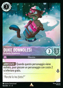 Immagine di Duke Donnolesi - Furfante Scontroso WSP 182/204 Rare Holo - ITA - Near Mint - Incanto d'Inverno - Carta Lorcana
