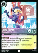 Judy Hopps - Pattuglia delle Palle di Neve WSP 194/204 Non Comune Holo - ITA - Near Mint - Incanto d'Inverno - Carta Lorcana