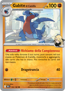 Gabite di Camilla 103/182 - ITA - Near Mint - Scarlatto e Violetto - Rivali Predestinati - Carta Pokemon