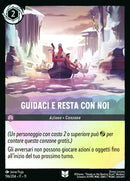 Immagine di Guidaci e Resta con Noi WSP 196/204 Uncommon Holo - ITA - Near Mint - Incanto d'Inverno - Carta Lorcana