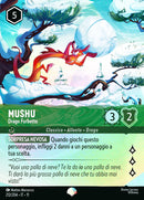 Immagine di Mushu - Drago Furbetto WSP 212/204 Epica Holo - ITA - Near Mint - Incanto d'Inverno - Carta Lorcana