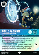Grillo Parlante - Fantasma dei Natali Passati WSP 218/204 Epica Holo - ITA - Near Mint - Incanto d'Inverno - Carta Lorcana