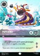 Immagine di Paperino - Che Si Lascia Trasportare WSP 220/204 Epica Holo - ITA - Near Mint - Incanto d'Inverno - Carta Lorcana