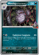 Weezing del Team Rocket 126/182 Reverse Holo - ITA - Near Mint - Scarlatto e Violetto - Rivali Predestinati - Carta Pokemon