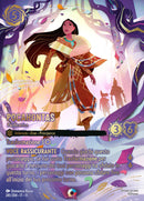 Immagine di Pocahontas - Pacificatrice WSP 241/204 Iconic Holo - ITA - Near Mint - Incanto d'Inverno - Carta Lorcana