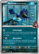 Murkrow del Team Rocket 127/182 Reverse Holo - ITA - Near Mint - Scarlatto e Violetto - Rivali Predestinati - Carta Pokemon