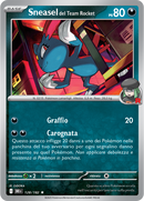 Sneasel del Team Rocket 128/182 Reverse Holo - ITA - Near Mint - Scarlatto e Violetto - Rivali Predestinati - Carta Pokemon