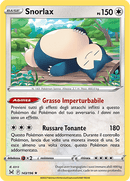 Snorlax 143/196 Reverse Holo - ITA - Near Mint - Spada e Scudo - Origine Perduta - Carta Pokemon