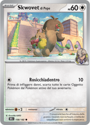 Skwovet di Pepe 158/182 Reverse Holo - ITA - Near Mint - Scarlatto e Violetto - Rivali Predestinati - Carta Pokemon