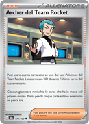 Archer del Team Rocket 170/182 Reverse Holo - ITA - Near Mint - Scarlatto e Violetto - Rivali Predestinati - Carta Pokemon