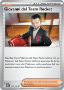 Giovanni del Team Rocket 174/182 Reverse Holo - ITA - Near Mint - Scarlatto e Violetto - Rivali Predestinati - Carta Pokemon