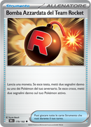 Bomba Azzardata del Team Rocket 179/182 Reverse Holo - ITA - Near Mint - Scarlatto e Violetto - Rivali Predestinati - Carta Pokemon