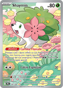 Shaymin 185/182 - ITA - Near Mint - Scarlatto e Violetto - Rivali Predestinati - Carta Pokemon