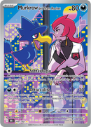 Murkrow del Team Rocket 200/182 - ITA - Near Mint - Scarlatto e Violetto - Rivali Predestinati - Carta Pokemon