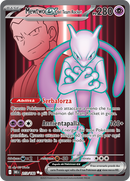 Mewtwo-ex del Team Rocket 213/182 Full Art - ITA - Near Mint - Scarlatto e Violetto - Rivali Predestinati - Carta Pokemon